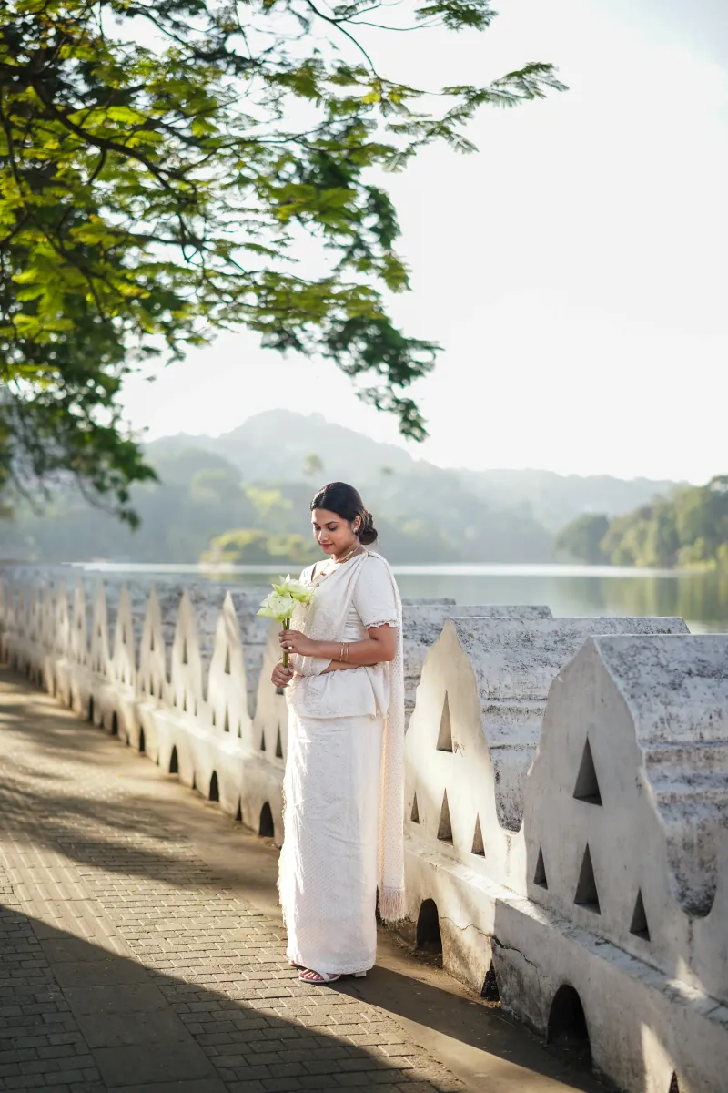 Sri Lankan heritage fashion portrait 6